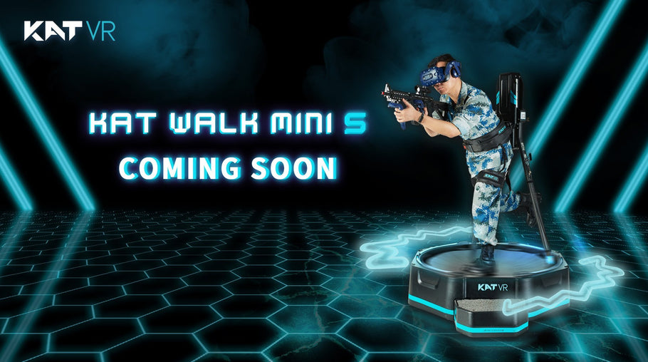 KAT Walk mini S - VR Arcade & Training Treadmill Coming in July 2021!