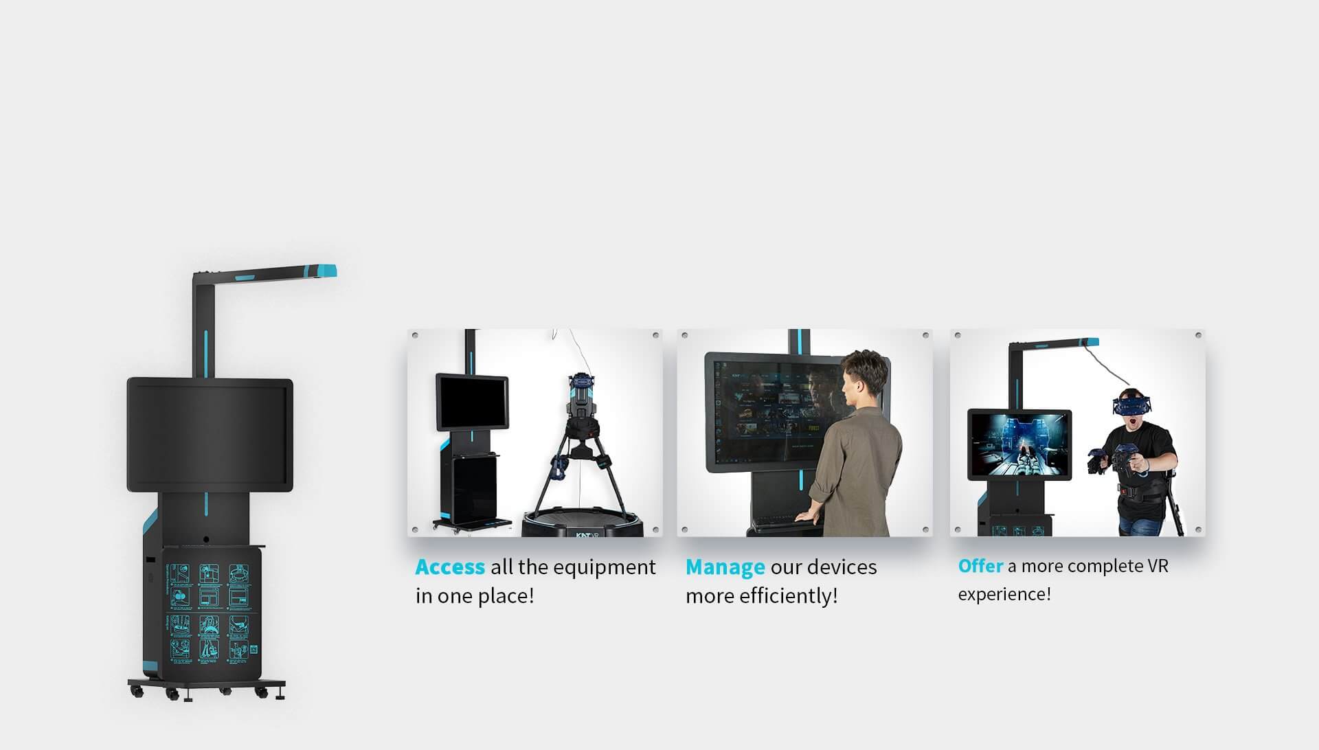 Kat Vr Rig KAT Walk mini S - Second-Generation Business VR Treadmill