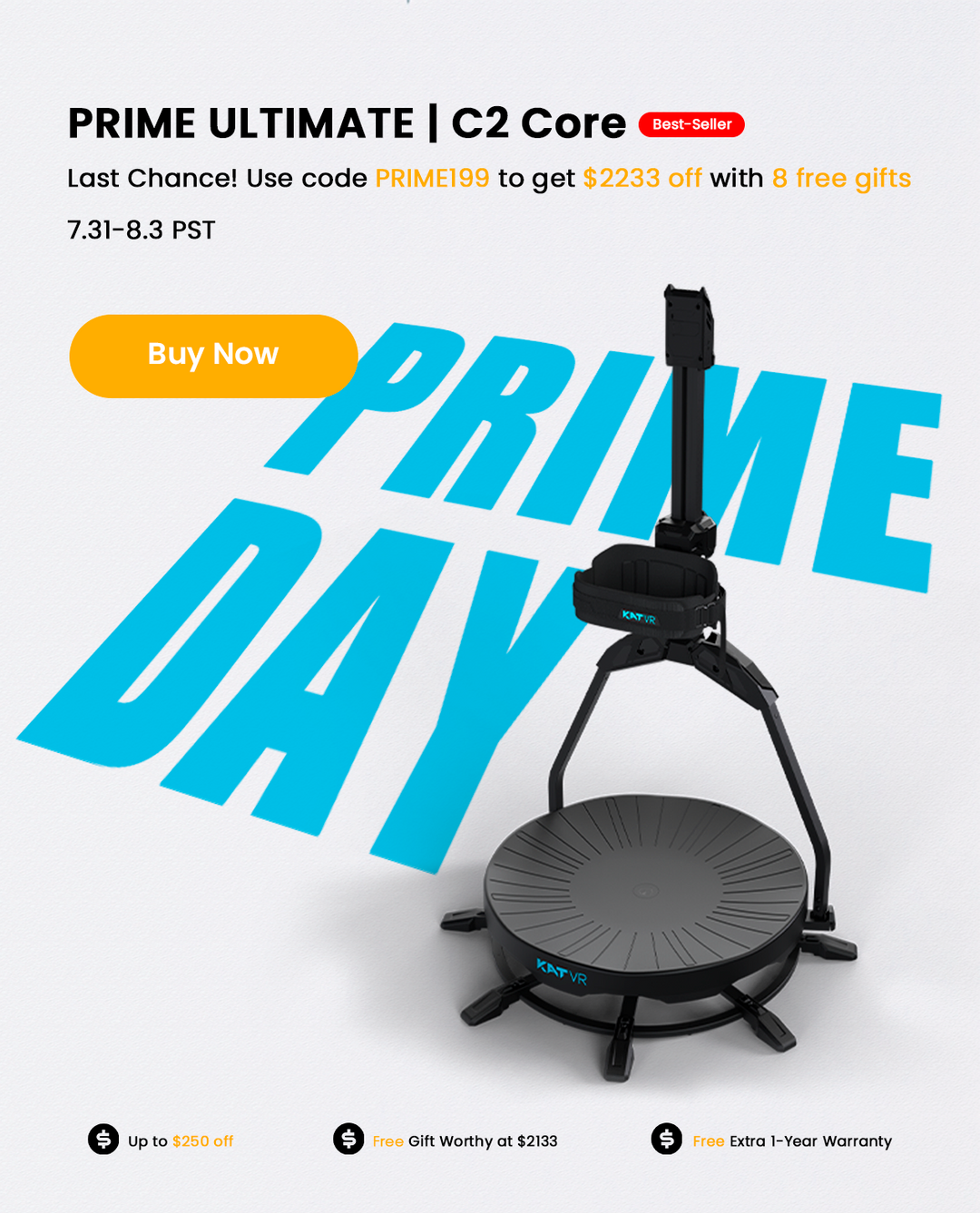 Price Kat Vr C Top Vr Treadmills KAT WALK C2 Core: Cost-Effective