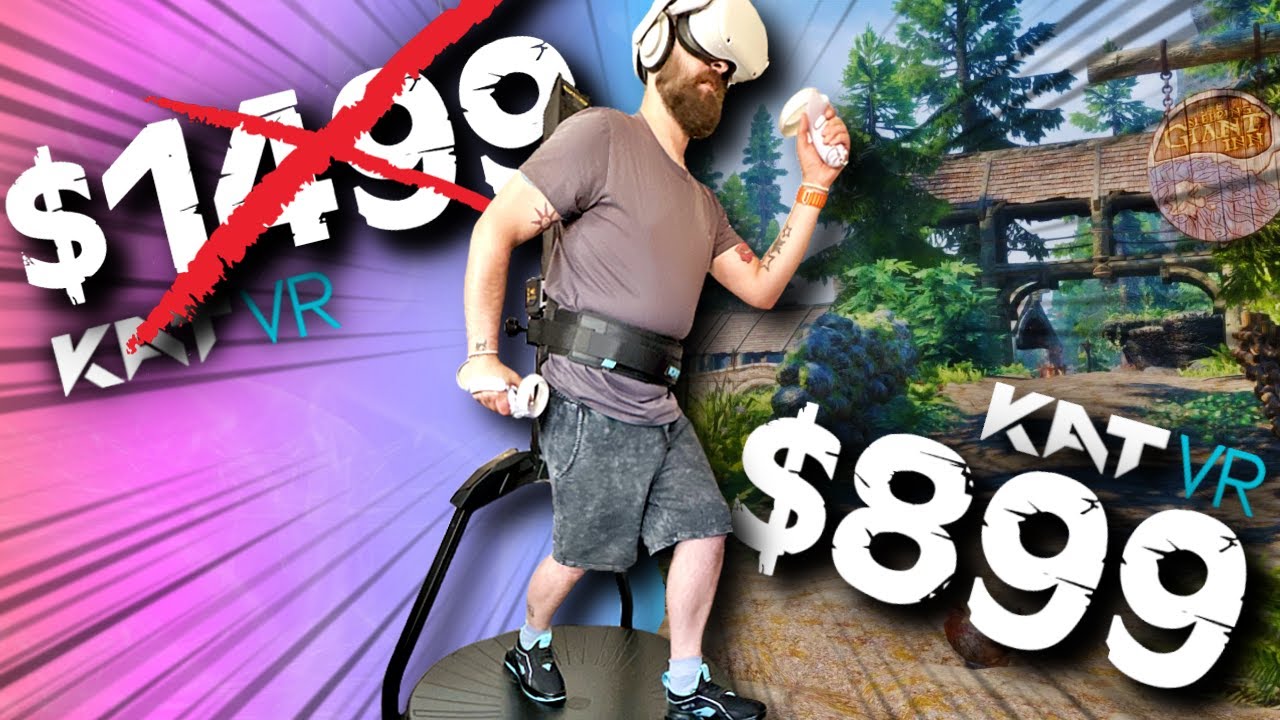Vr Set Walk KAT Walk C 2 Core - Most Available VR Treadmill | Walk Into VR – KATVR