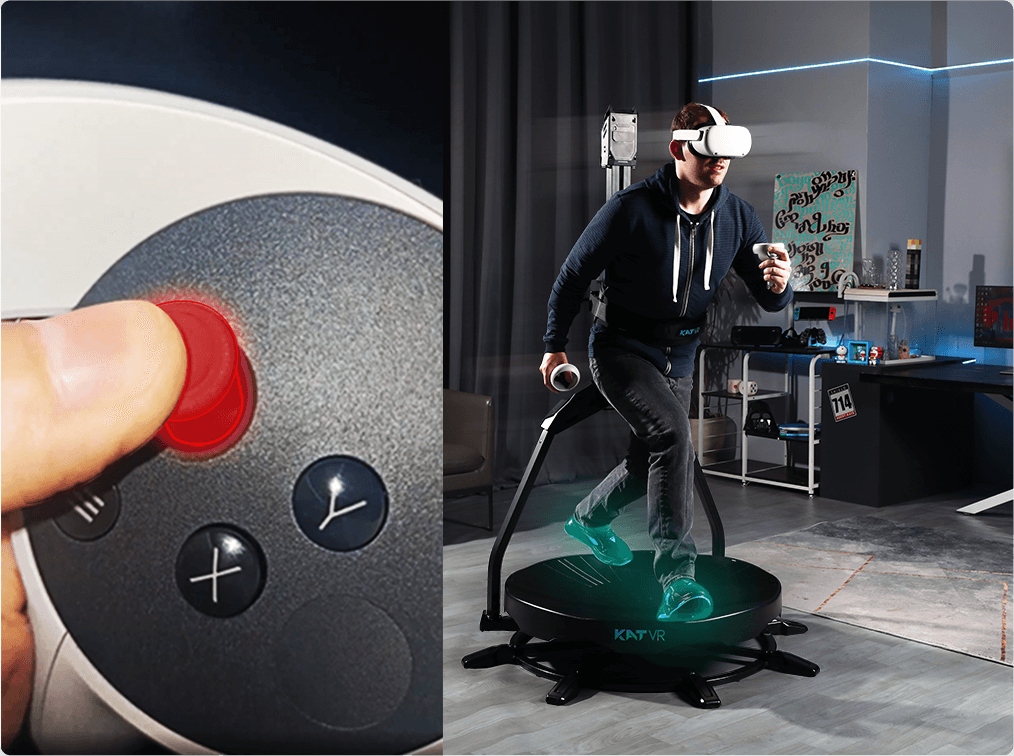 KAT WALK C2 Core: Cost-Effective VR Treadmill for Immersive Gaming – KATVR
