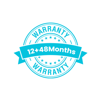 Enjoy a 5-year warranty