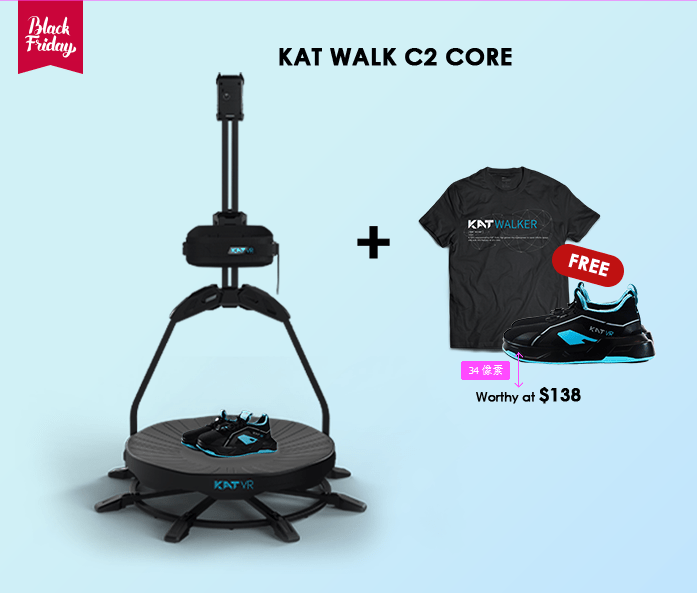 Virtual Reality Kat Walk C Review KAT Walk C2 Plus Enhanced VR