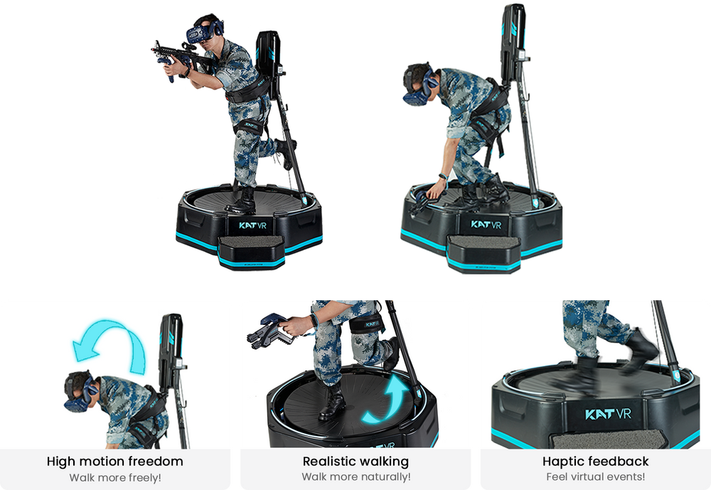 KAT Walk mini S - Second-Generation Business VR Treadmill